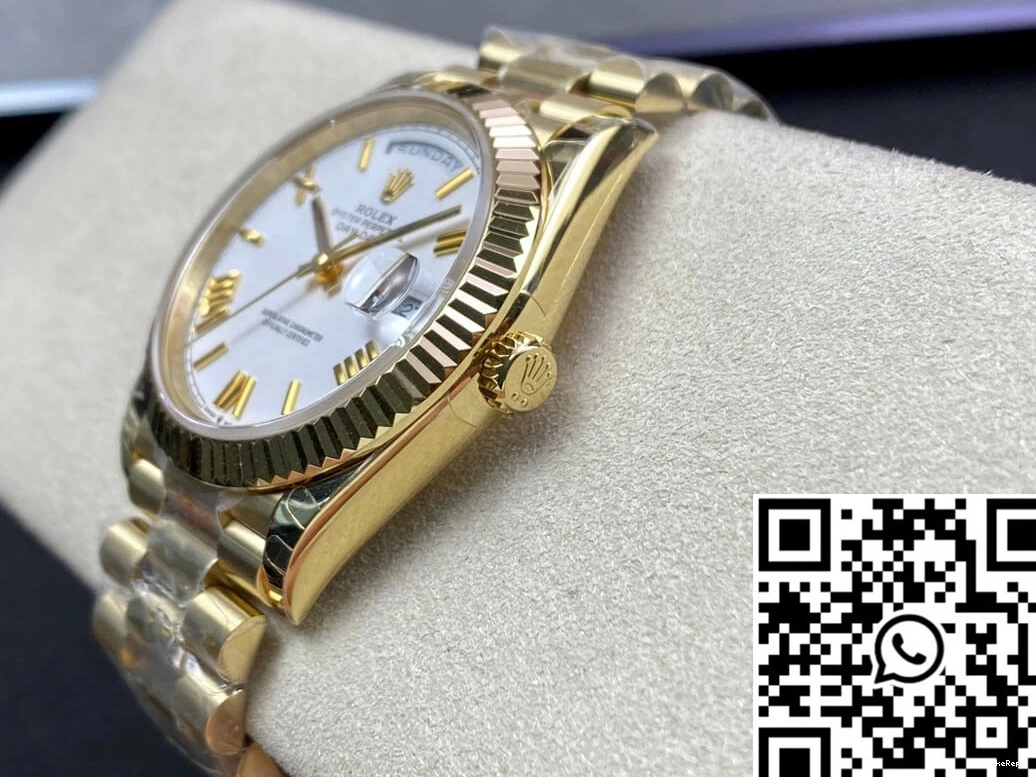 Yellow M228238-0042 Factory Rolex Gold EW Day Date 1015